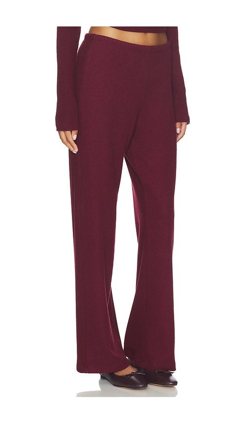 Emmy Trousers in Burgundy. - size L (also in M, S, XL, XS) - 4th & Reckless - Modalova