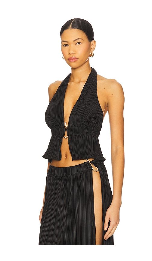 Daisy Halter Neck Detail Top in . - size L (also in XL, XXL) - 4th & Reckless - Modalova