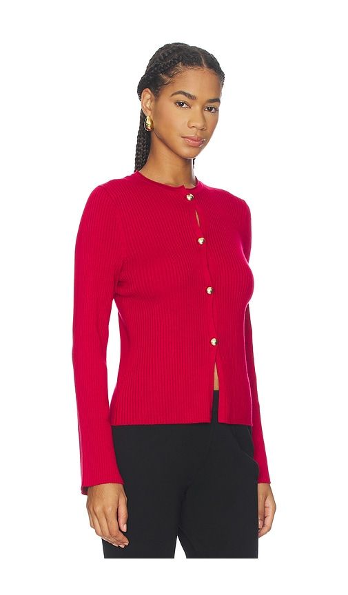 Ribbed Button Front Top in . - size S (also in XS) - 525 America - Modalova