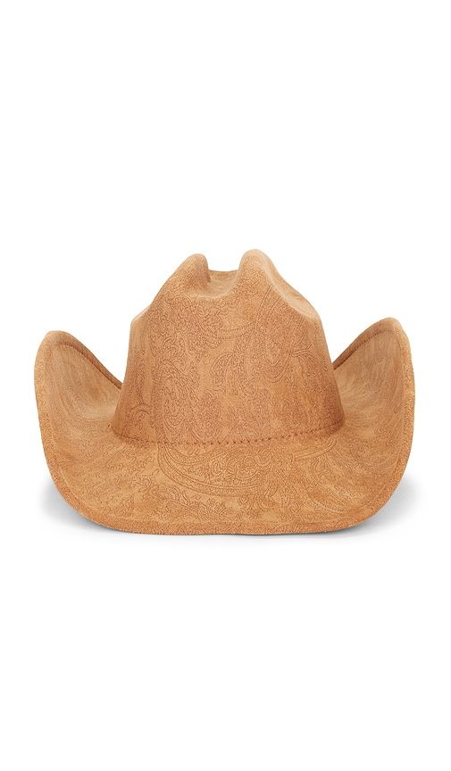 Suede Cowboy Hat in Cognac - 8 Other Reasons - Modalova