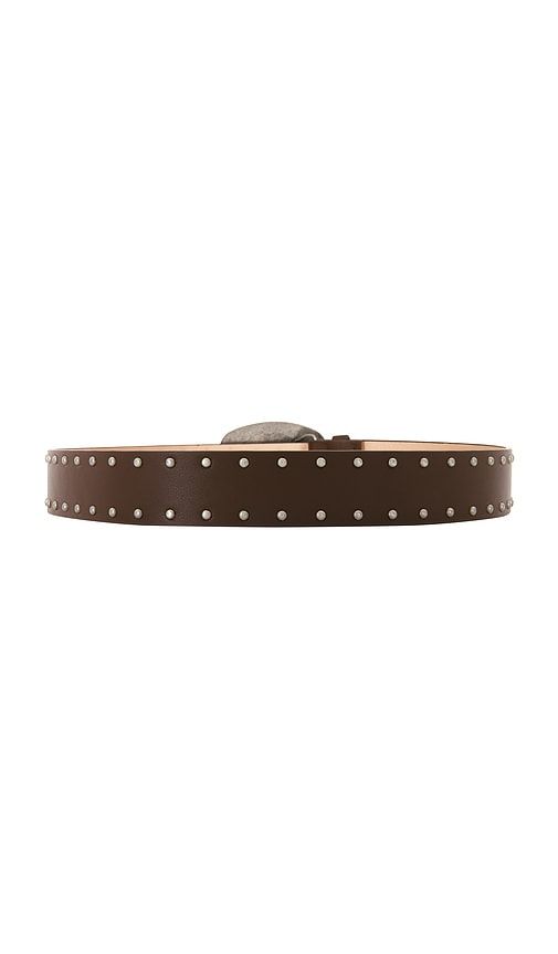Brown Suede Studded Belt in Brown - 8 Other Reasons - Modalova