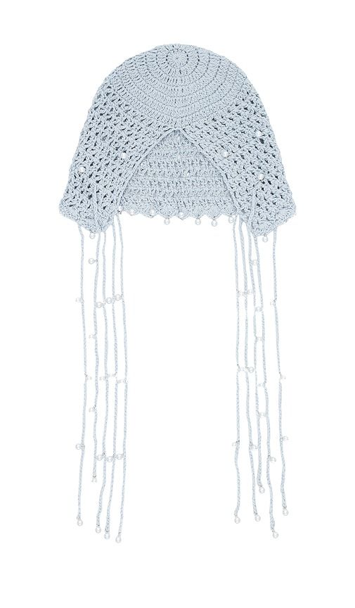Pearl Crochet Hat in Baby Blue - 8 Other Reasons - Modalova