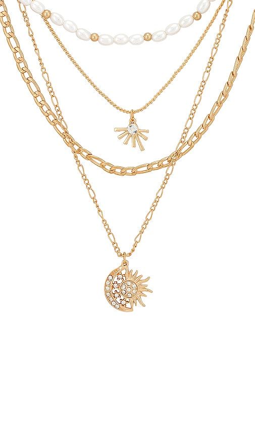 Solar Necklace in Metallic - 8 Other Reasons - Modalova