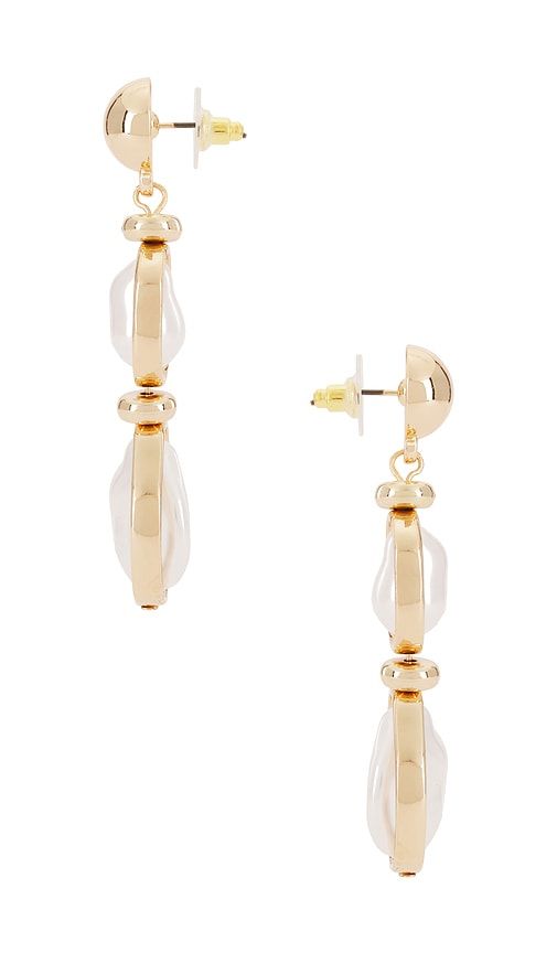 Baroque Dangle Earring in Metallic - 8 Other Reasons - Modalova