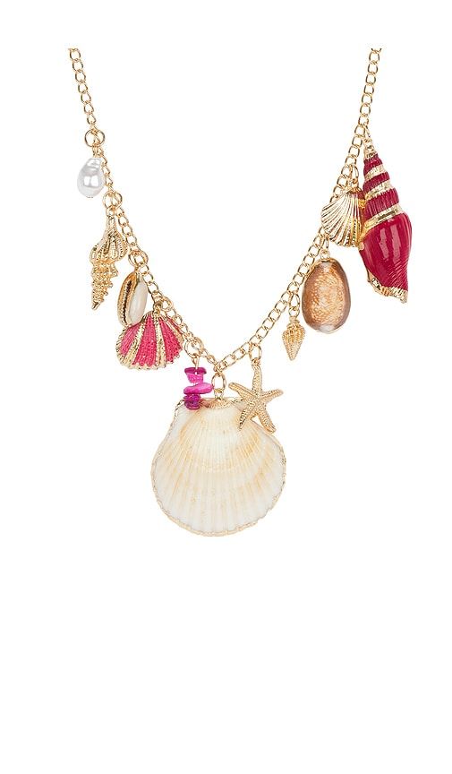 Shell Charm Necklace in Metallic Gold - 8 Other Reasons - Modalova
