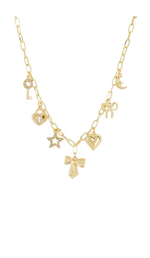 Lover Charm Necklace in Metallic - 8 Other Reasons - Modalova