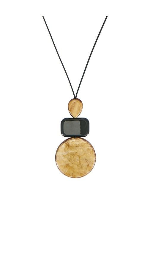 Sun Cord Necklace in Black - 8 Other Reasons - Modalova