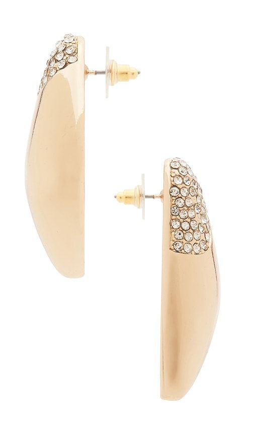 Cara Stud Earrings in Metallic - 8 Other Reasons - Modalova