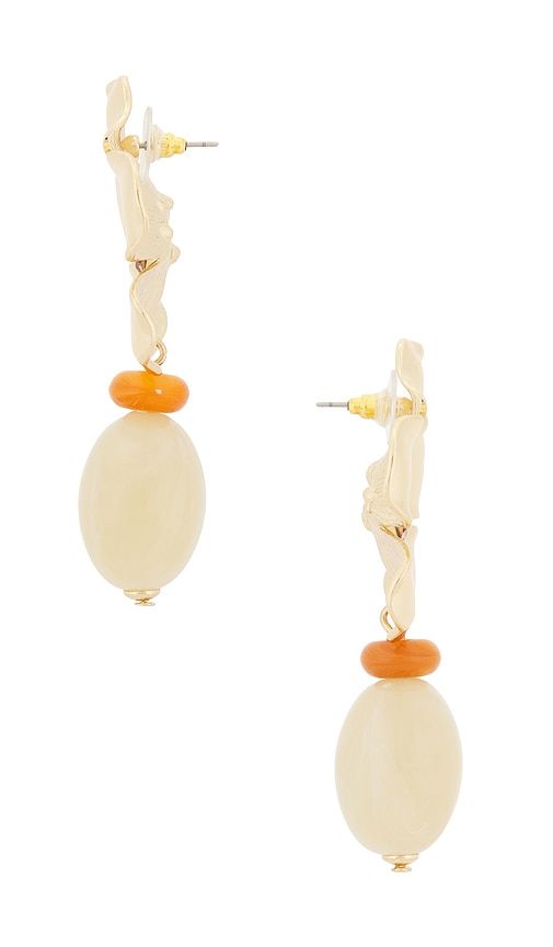 Floral Drop Earrings in Metallic - 8 Other Reasons - Modalova