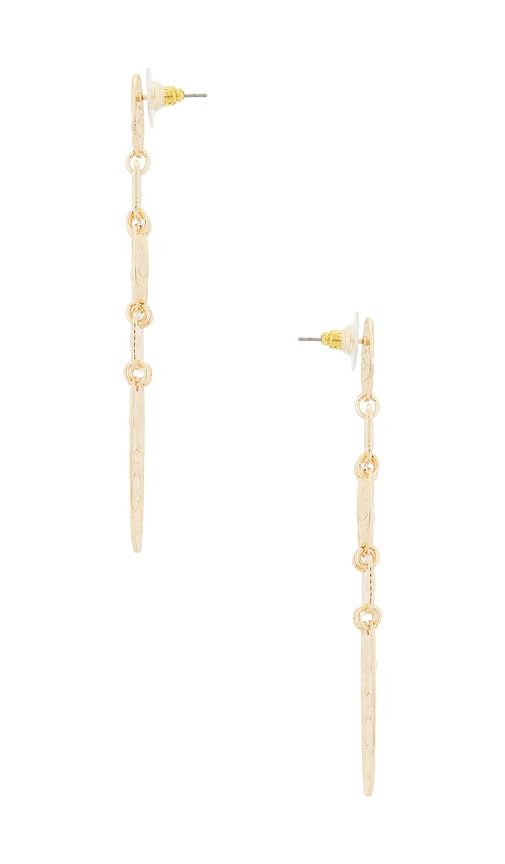 Tiered Drop Earrings in Metallic - 8 Other Reasons - Modalova