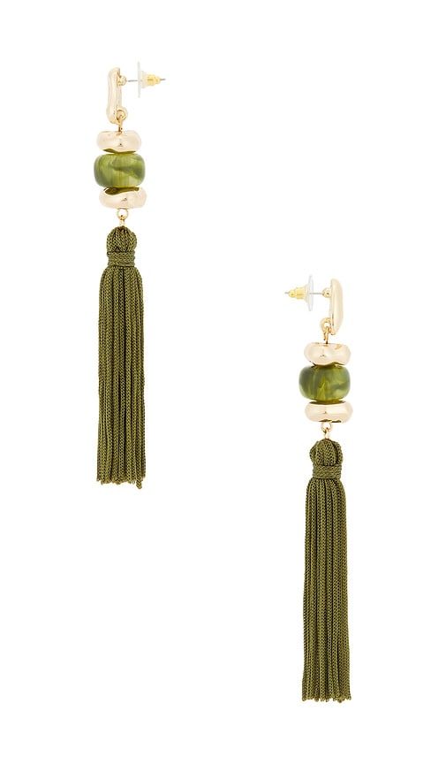 Bead Details Tassel Earrings in - 8 Other Reasons - Modalova