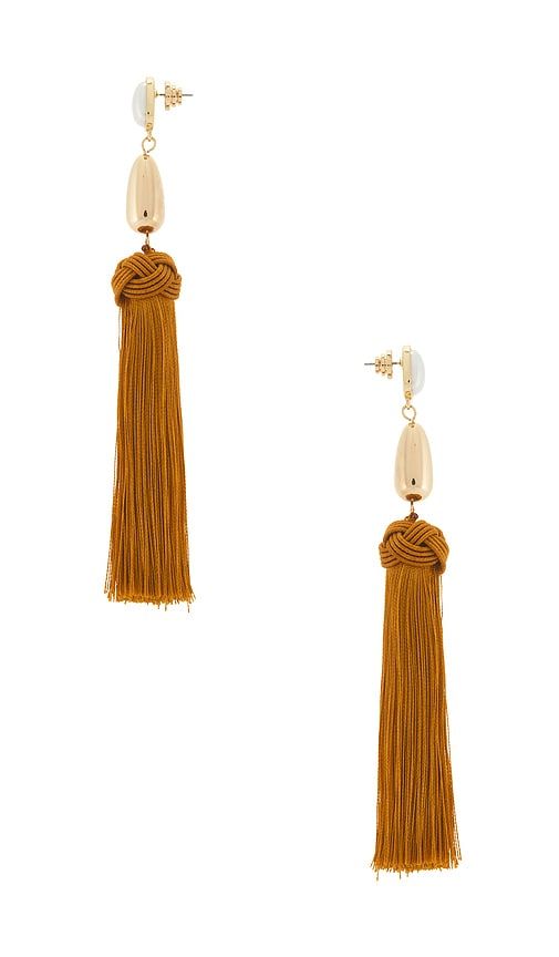 Orange Tassel Earrings in Orange - 8 Other Reasons - Modalova