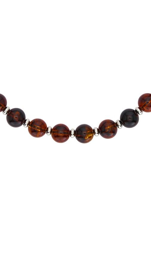 Amber-toned Faceted Beads Necklace in - 8 Other Reasons - Modalova