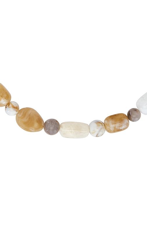 Beaded Multi Stone Necklace in Ivory - 8 Other Reasons - Modalova