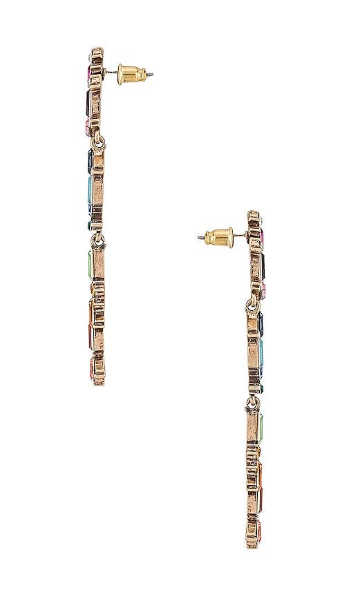 Rainbow Duster Earrings in Metallic Gold - 8 Other Reasons - Modalova