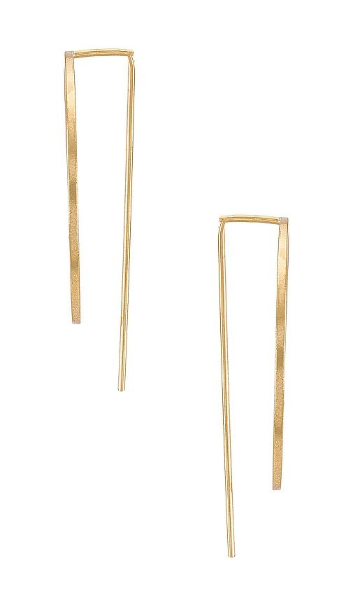 Lights Out Hoop Earrings in Metallic - 8 Other Reasons - Modalova