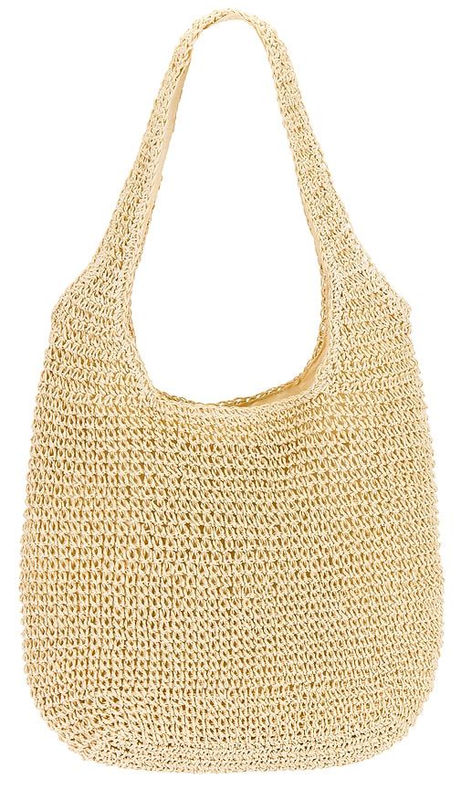 Slouch Raffia Bag in Beige - 8 Other Reasons - Modalova