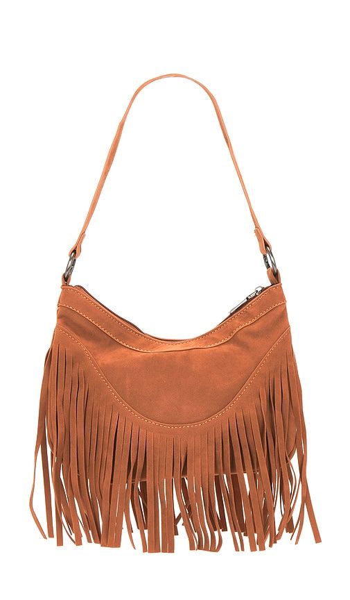 Faux Nappa Suede Shoulder Bag in Brown - 8 Other Reasons - Modalova