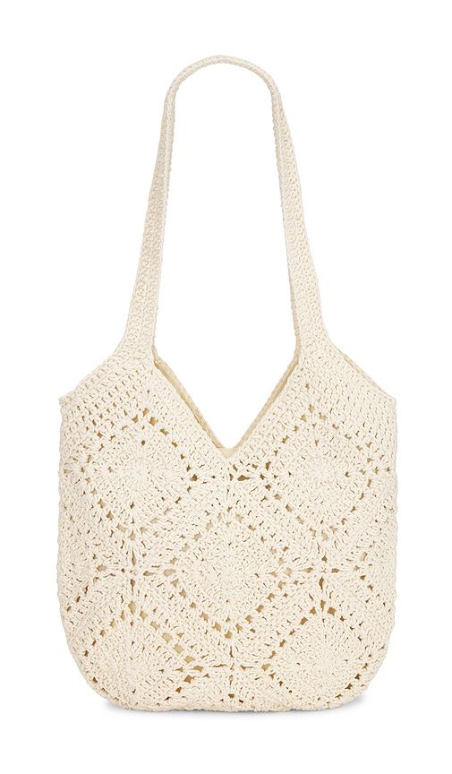 Hand Crocheted Slouchy Shoulder Bag in - 8 Other Reasons - Modalova