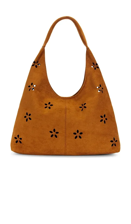 Suede Slouchy Hobo Shoulder Bag in Pink - 8 Other Reasons - Modalova