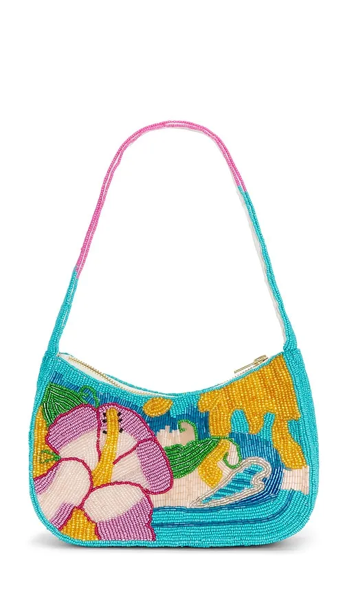 Beaded Floral Shoulder Bag in - 8 Other Reasons - Modalova