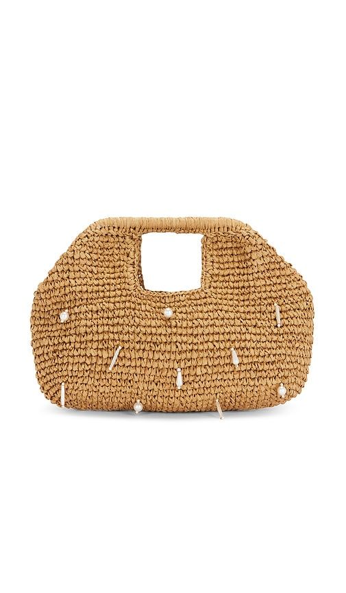 Straw Clutch in Brown - 8 Other Reasons - Modalova