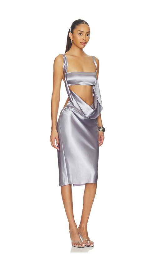 Cosmopolitan Midi Dress in Metallic . - size L (also in M) - 1XBLUE - Modalova