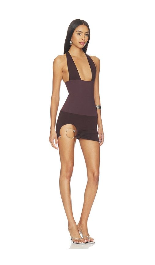 Spiral Mini Dress in . - size L (also in M, S, XS) - 1XBLUE - Modalova