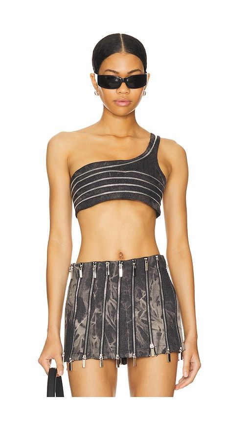 Zipped Up Top in . - size L (also in M) - 1XBLUE - Modalova