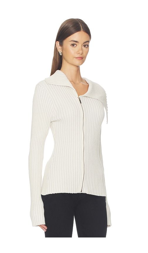 Rib Zip Knit in . - size L (also in M, S, XS) - 1XBLUE - Modalova