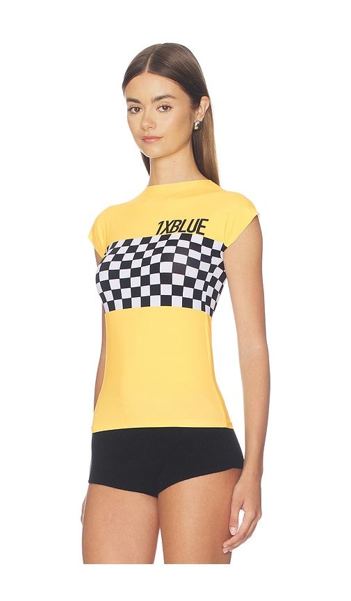 Taxi T-shirt in Yellow. - size M (also in S, XS) - 1XBLUE - Modalova