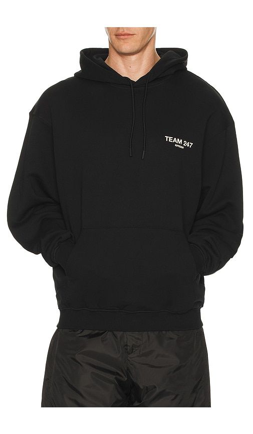 Team Oversized Hoodie in Black. - size M (also in S) - 247 - Modalova