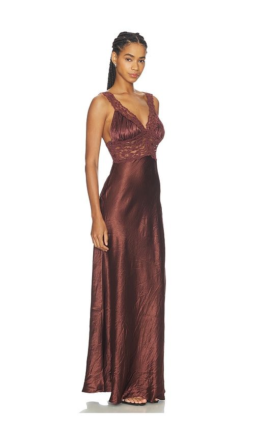 Eveline Dress in Chocolate. - size L (also in M, S, XL, XS) - Arcina Ori - Modalova