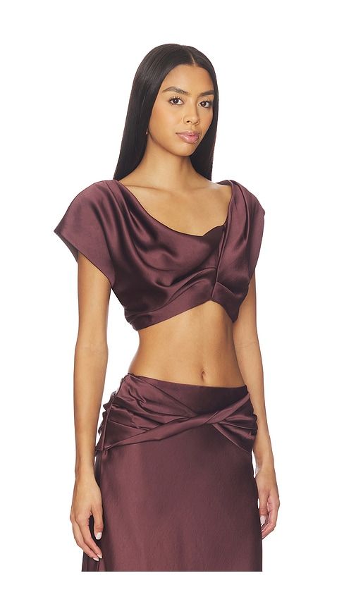 Andi Top in Brown. - size L (also in M, S, XL, XS) - Arcina Ori - Modalova