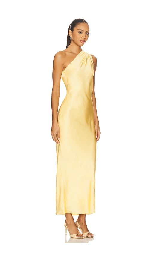 One Shoulder Dress With Cape in . Size 0. Also in 2, 4, 8 - Alejandra Alonso Rojas - Modalova