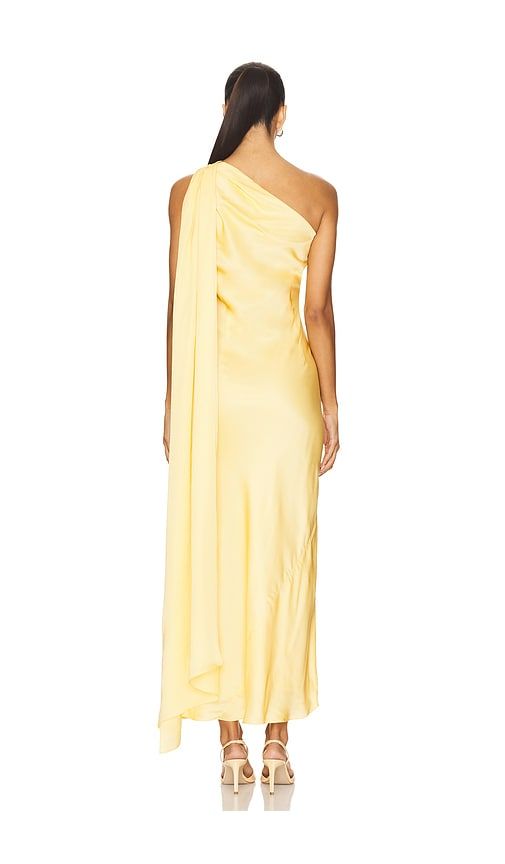 One Shoulder Dress With Cape in . Size 0. Also in 2, 4, 8 - Alejandra Alonso Rojas - Modalova