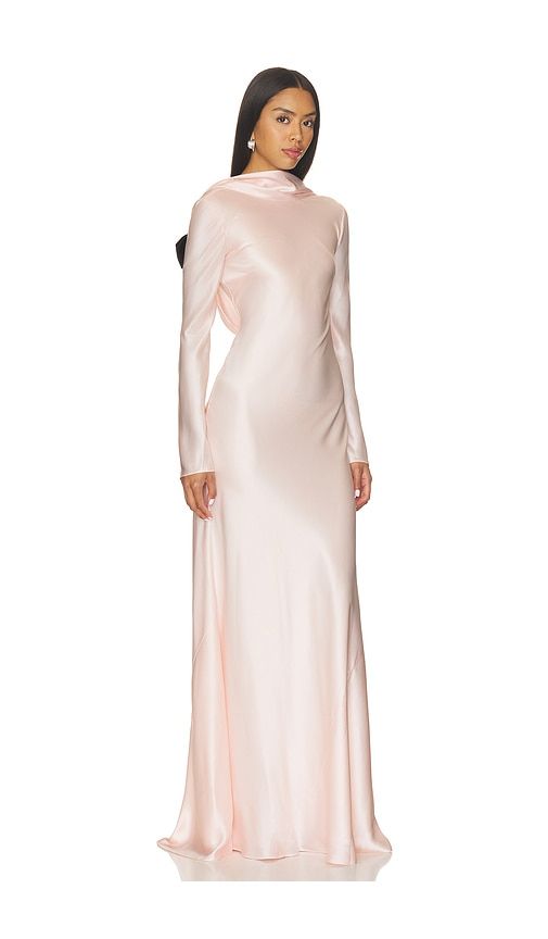 Cowl Back Dress With Bows in . Size 0. Also in 2 - Alejandra Alonso Rojas - Modalova