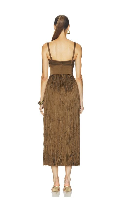 Pleated Bustier Dress in . Size 0. Also in 2, 4, 6 - Alejandra Alonso Rojas - Modalova