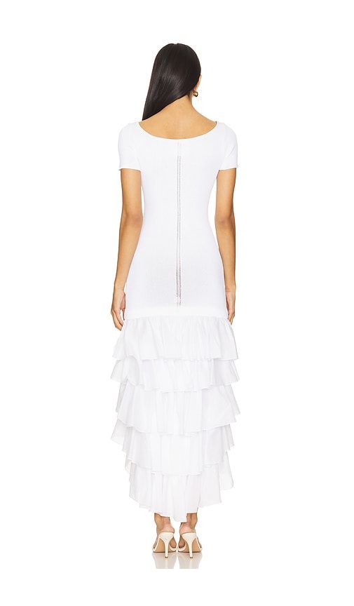 Knit Ruffle Dress in . Size L. Also in S - Alejandra Alonso Rojas - Modalova