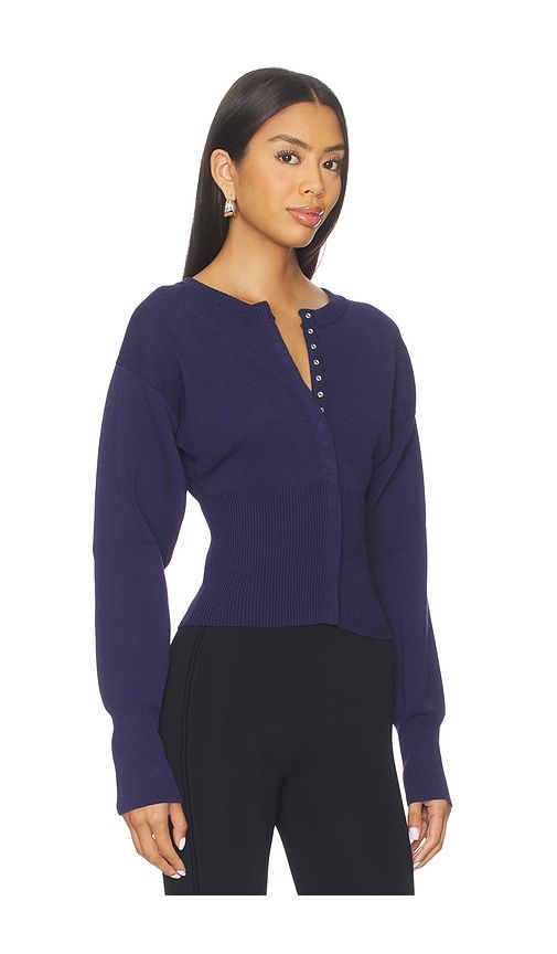Kourtney Cardigan in Royal. - size M (also in S, XS) - ALL THE WAYS - Modalova