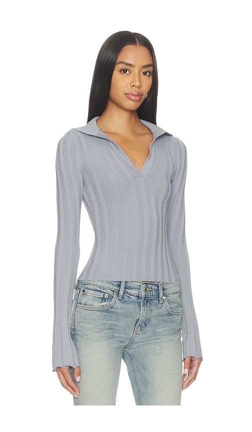 Azarliah Sweater Top in Grey. - size M (also in S, XS) - ALL THE WAYS - Modalova