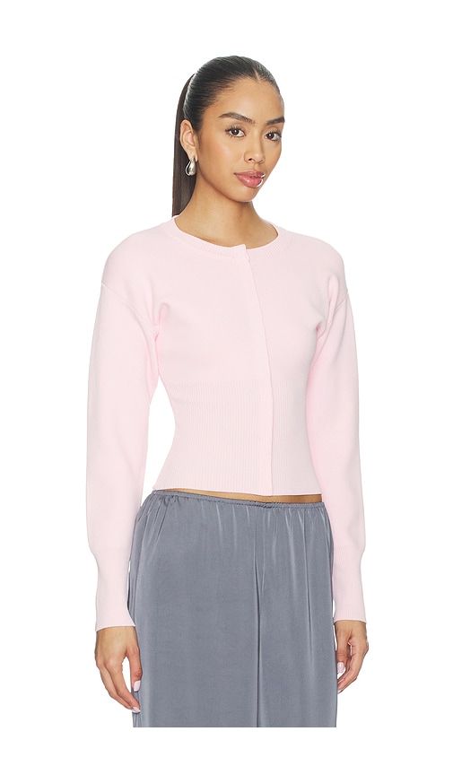Kourtney Cardigan in Pink. - size L (also in M, S) - ALL THE WAYS - Modalova