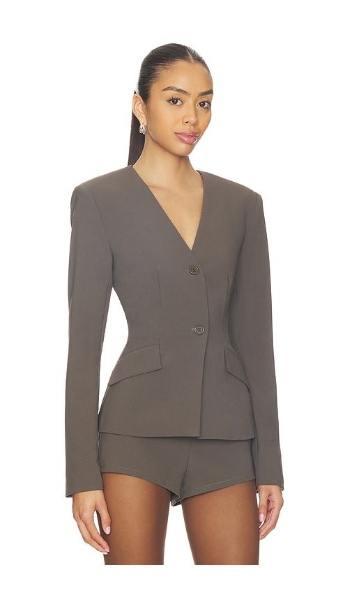 Kourtney Blazer in Grey. - size L (also in M, S, XL, XS, XXS) - ALL THE WAYS - Modalova