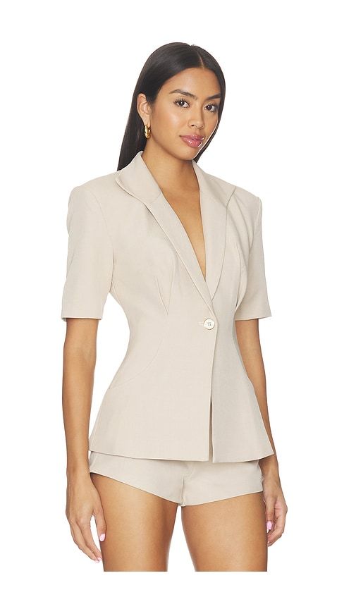 Landry Short Sleeve Blazer in . - size L (also in XL, XS) - ALL THE WAYS - Modalova