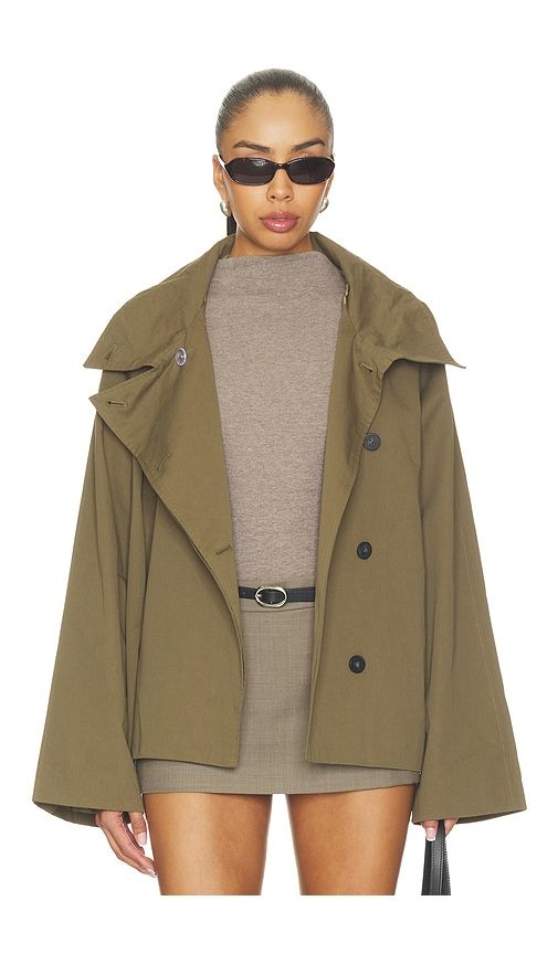 Katlynne Trench Jacket in . - size S (also in XXS, XS, M, L, XL) - ALL THE WAYS - Modalova