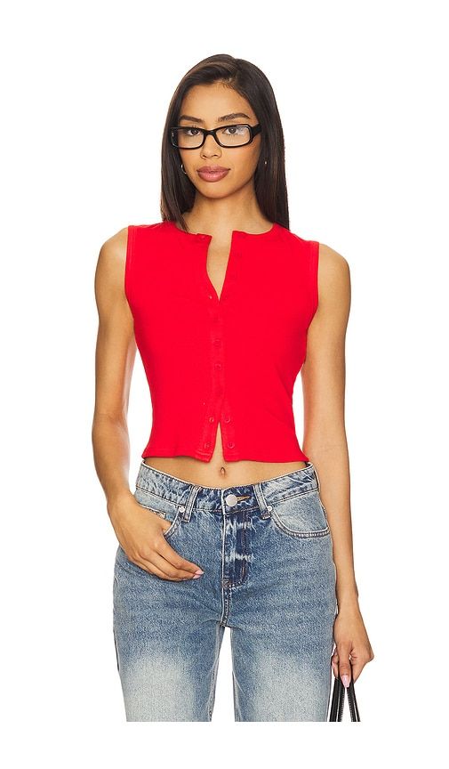 Cassie Button Front Top in . - size L (also in M, S, XL, XS, XXS) - ALL THE WAYS - Modalova