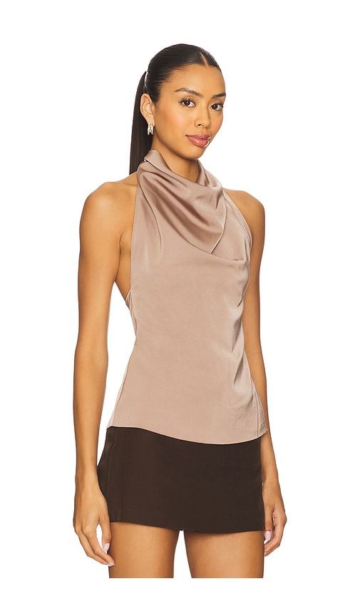 Beth Halter Top in Nude. - size M (also in S, XS) - ALL THE WAYS - Modalova