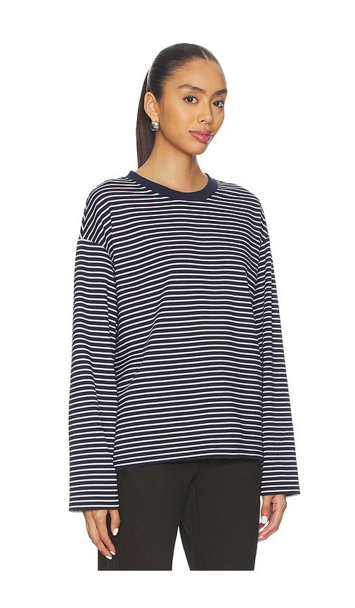 Lily Long Sleeve Top in Navy. - size L (also in M, S, XS) - ALL THE WAYS - Modalova