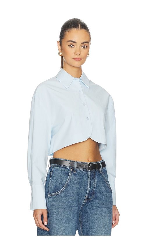 Tara Button Up Top in Baby . - size L (also in M, S, XL, XS) - ALL THE WAYS - Modalova