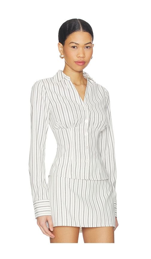 Loretta Top in White. - size L (also in M, S, XS, XXS) - ALL THE WAYS - Modalova